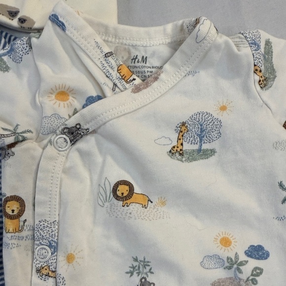 H&M - Organic Cotton 3-piece set for Premature infants - Picture 3 of 6